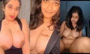 Viral MMS XXX of Desi Girl Shows Boobs and Ridding Dick