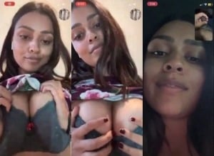 Cute Indian Desi Girl Shows Boobs Viral MMS XXX