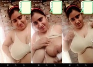 Viral MMS XXX of Desi BBW Bhabhi Shows Boobs
