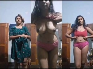 Viral Sex MMS of cute girl showing boobs
