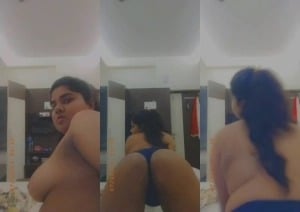 Horny Desi BBW Girl Shows Boobs viral porn mms