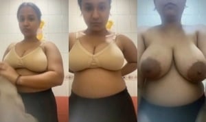 Sexy Desi Girl Shows Her Boobs viral mms xxx
