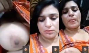 Hindi BF Video of Cute Paki Girl Shows her Big Boobs