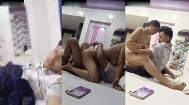 Viral MMS XXX Home video of a Bengali Boudi fucking her devar