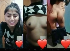 Cute Desi Girl Shows Boobs and Ass viral mms xxx