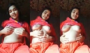 Cute Desi Girl Shows Boobs viral mms xxx