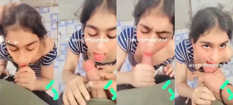 Cute Horny Desi Girl Sucking Dick viral mms xxx